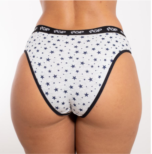 CALCINHA C/ CÓS TANGA ALGODÃO ESTAMPADA